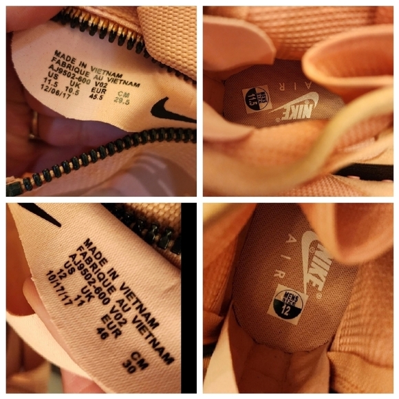 NIKE SF AF1 AIR FORCE 1 MID SUEDE CORAL STARDUST. 11.5/12. Read below. - Picture 8 of 15